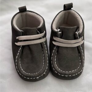 Target Baby Boots 3-6M Gray NWOT Never Worn